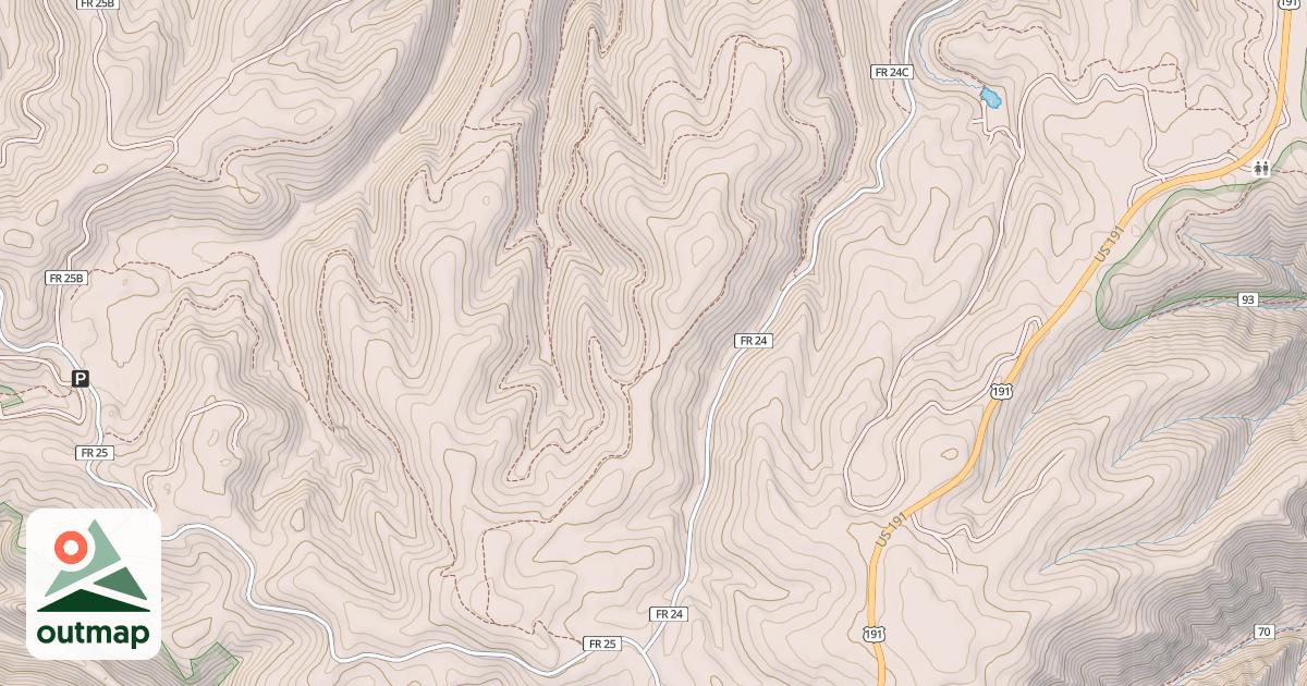 Map of DRAW TS.