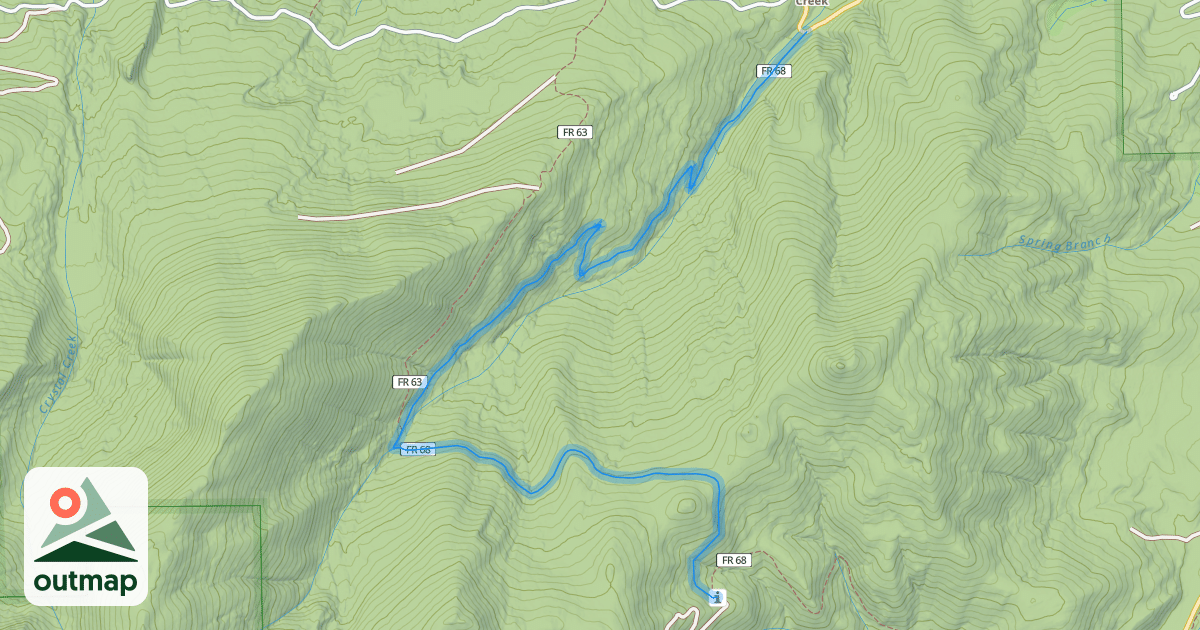 Map of Tipperary Creek