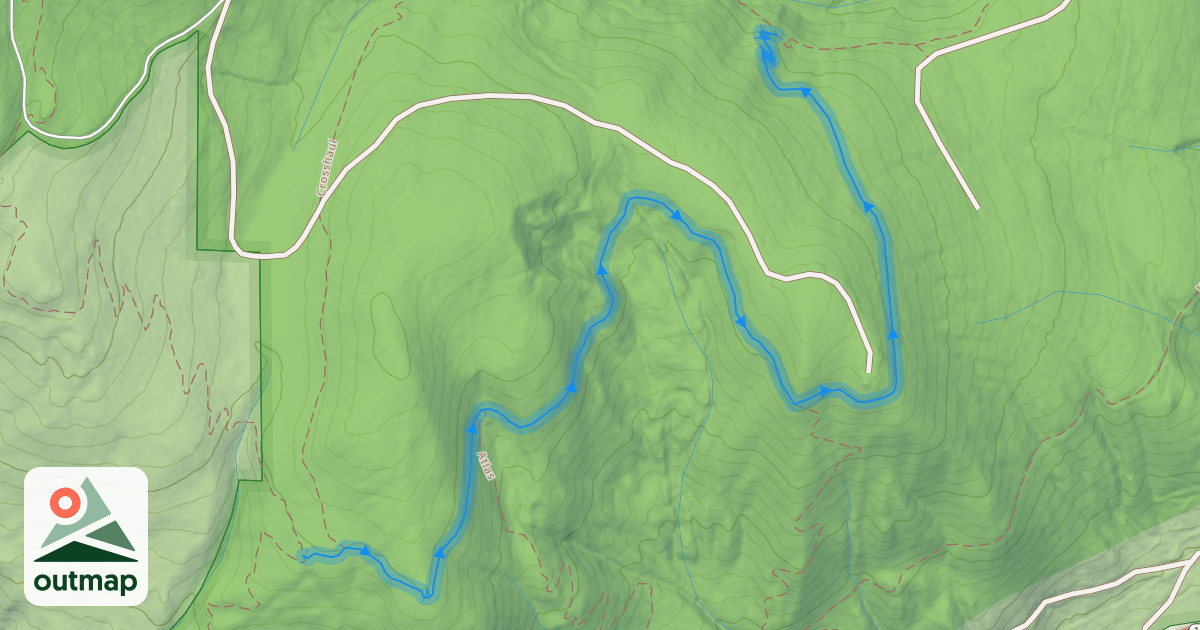 Map of Inside Passage