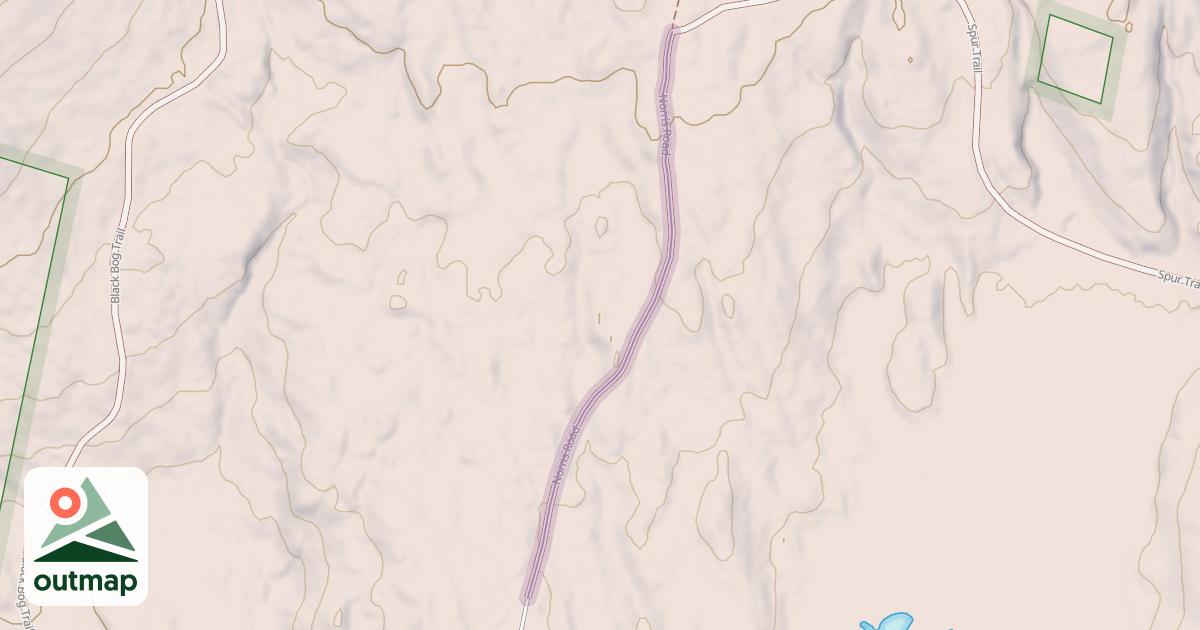 Map of Norris Road