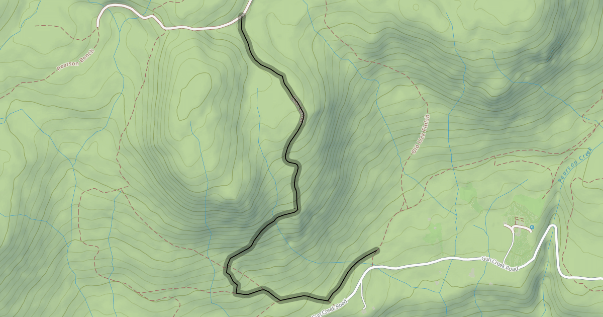 Map preview of Lick Lower