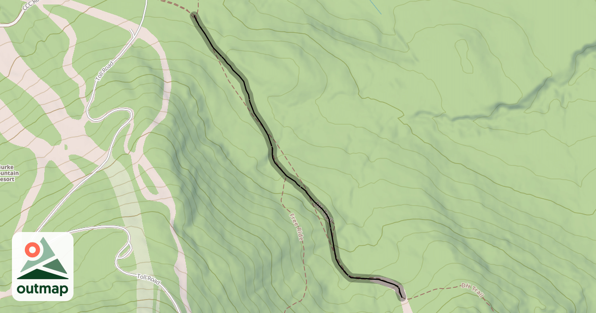 Map of DH Trail