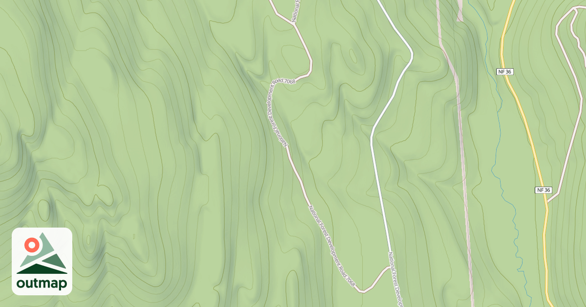 Map of CEDAR DAVIS
