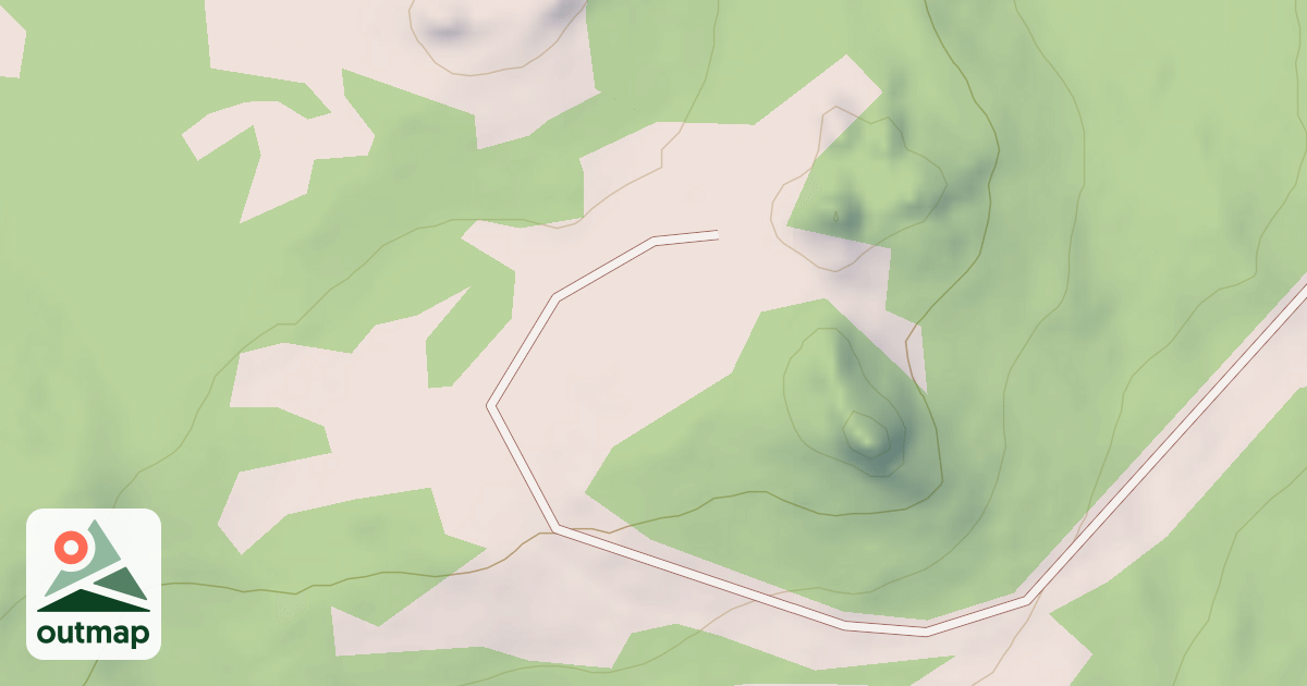 Map of BLUE RIDGE LOOKOUT