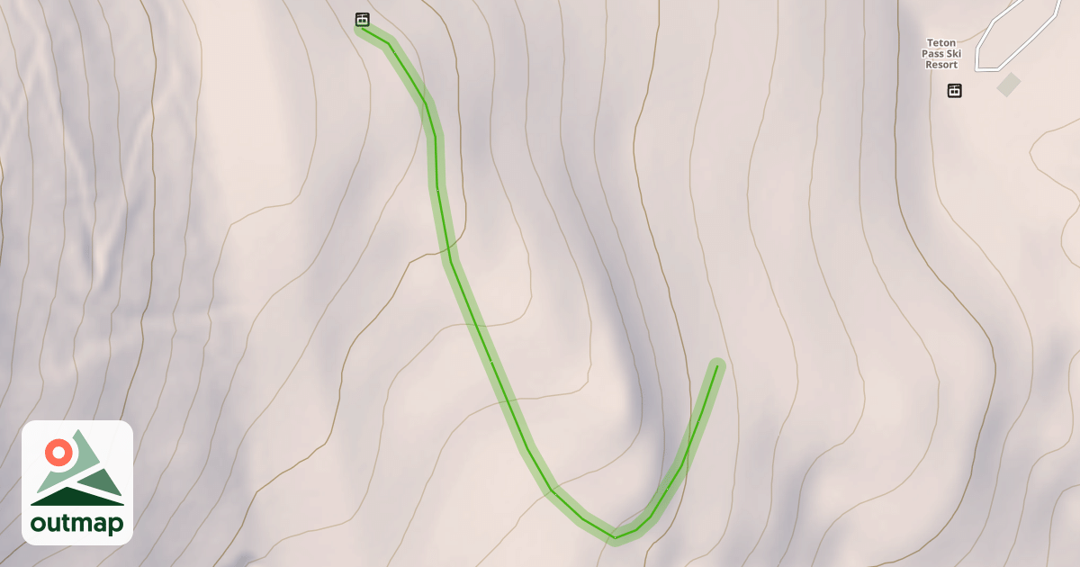 Map of Lost Scout Loop