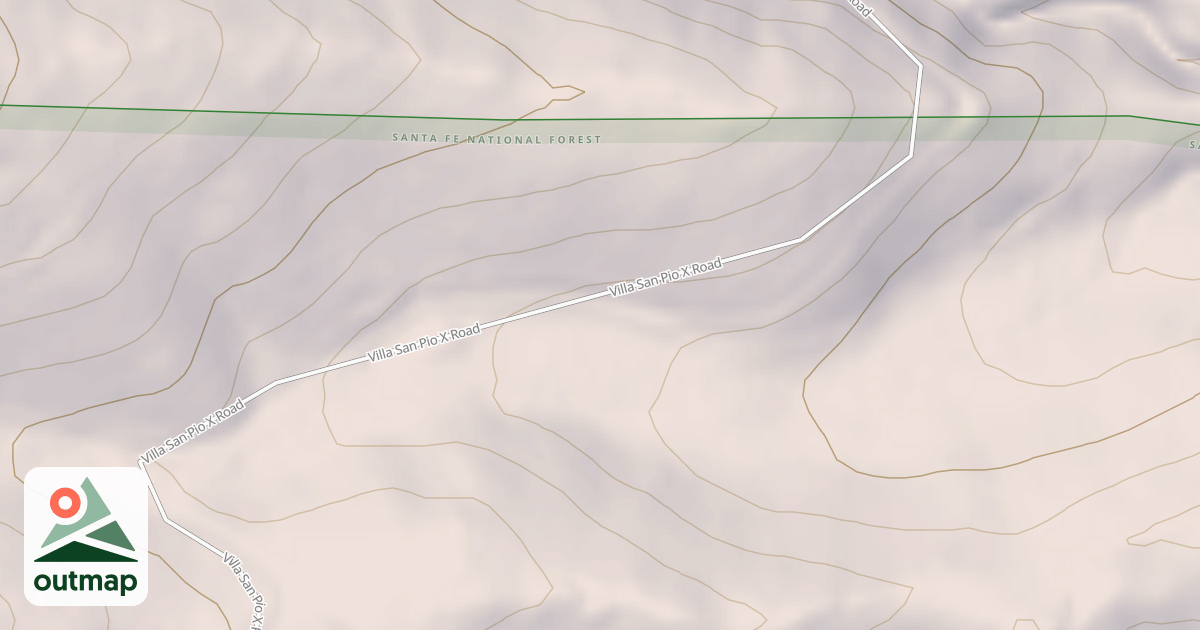 Map of VILLA SAN PIO X
