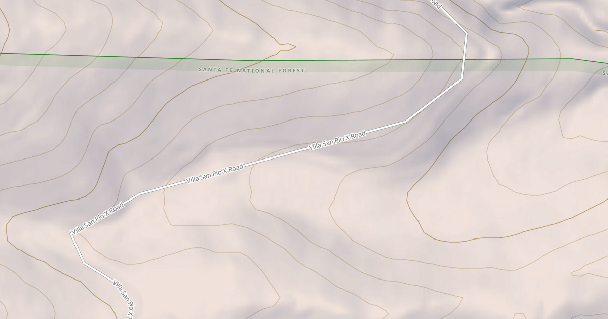 Map preview of VILLA SAN PIO X