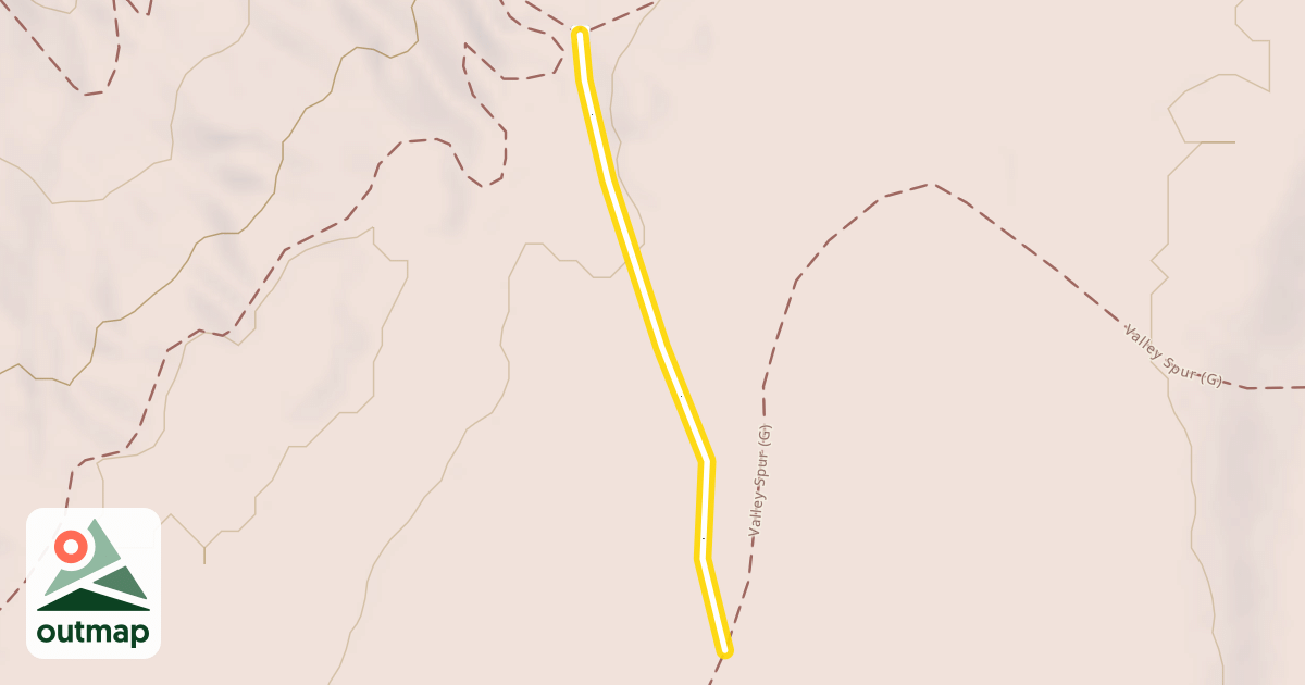 Map of Valley Spur (G)