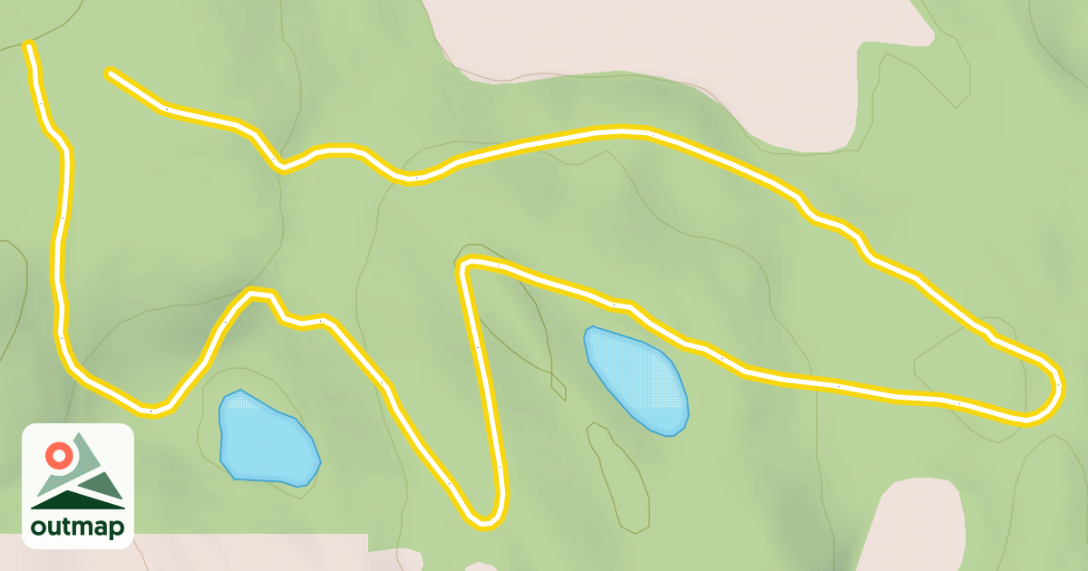 Map of Deep Woods Trail