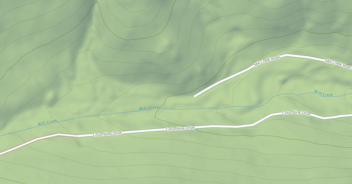 Map preview of MILL CREEK CO261
