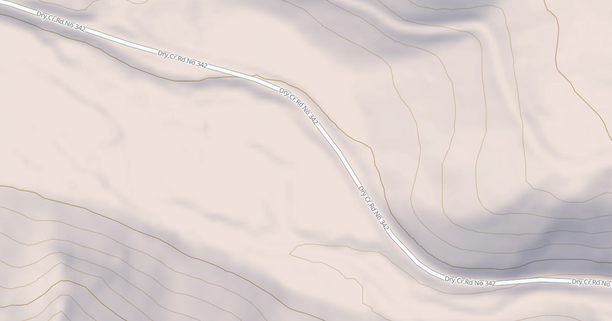 Map preview of DRY CREEK CAMPSITE