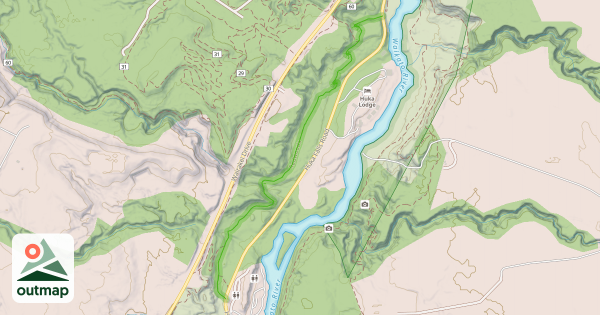 Map of Redwoods