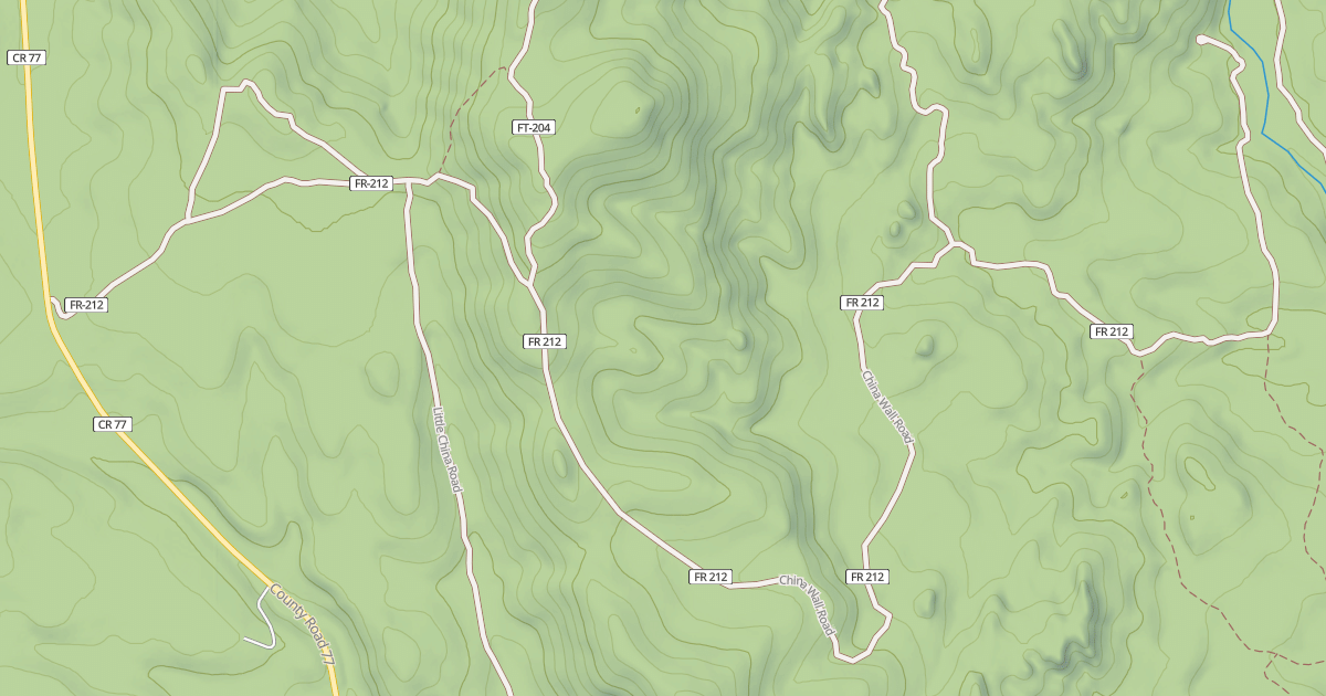 Map preview of CHINA WALL