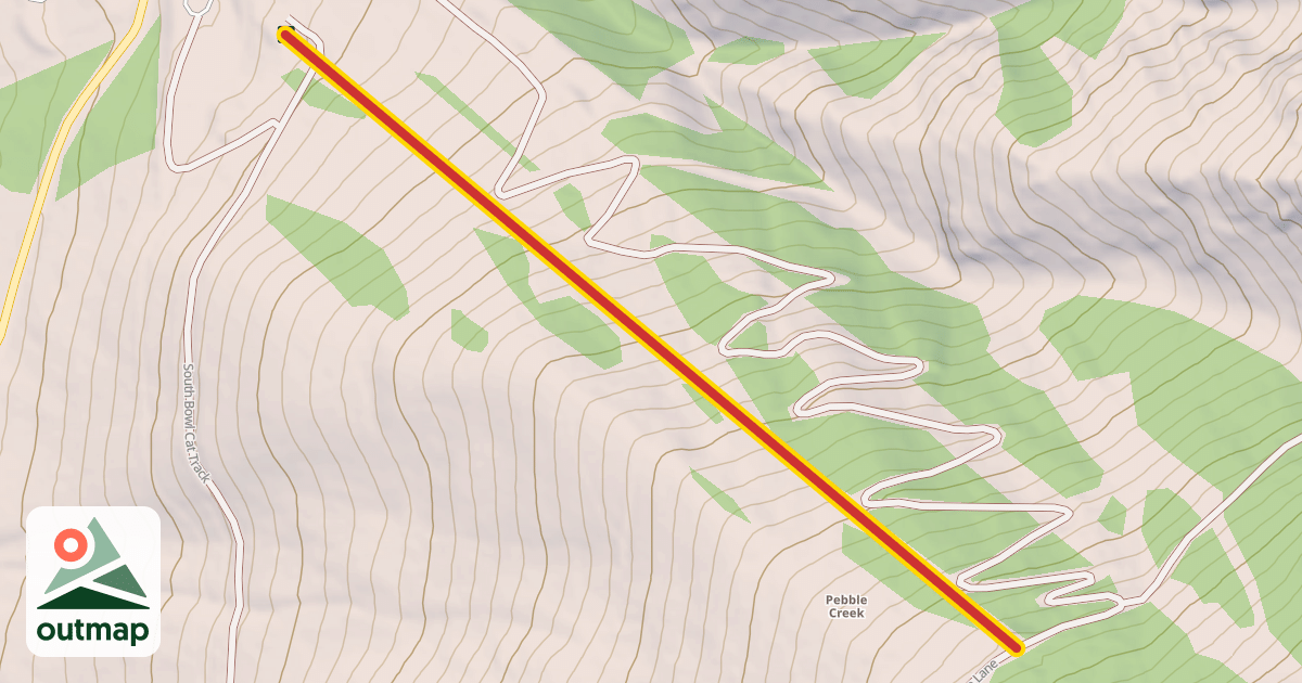 Map of Sunshine Lift