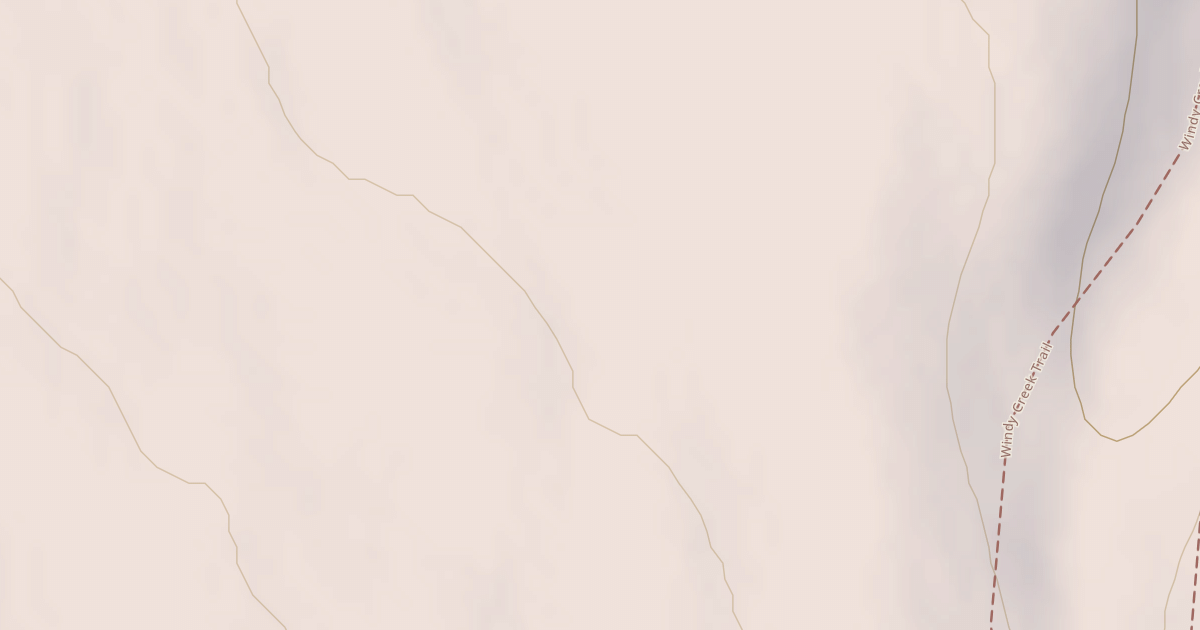 Map preview of Windy Creek Subsistence Ohv Trail