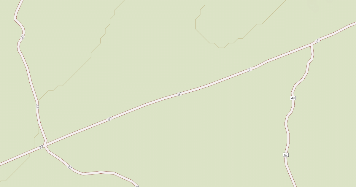 Map preview of Cline Buttes Shared Use Rd 37