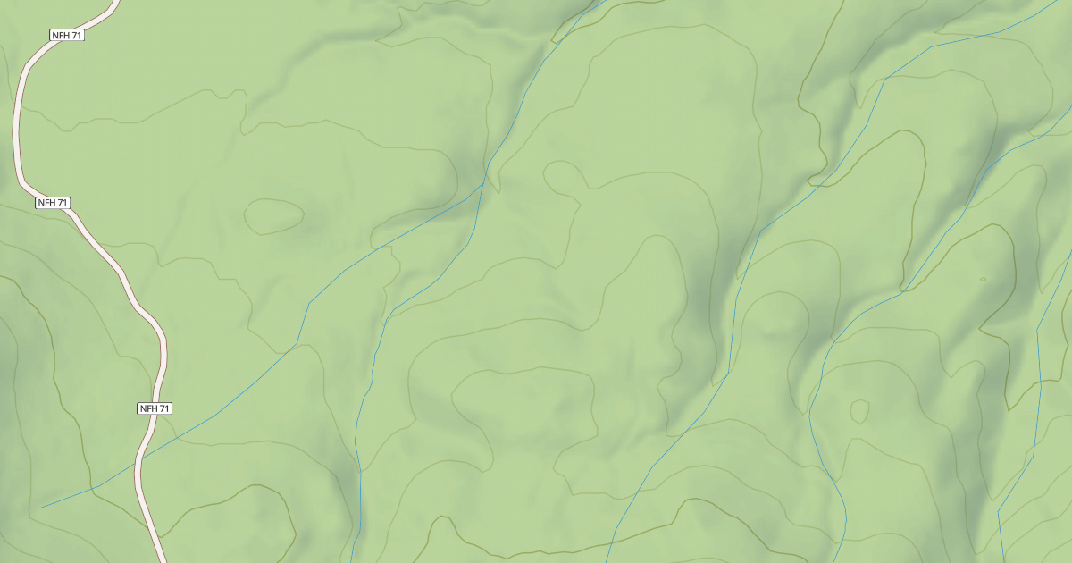 Map preview of CARMEN VALLEY SPUR