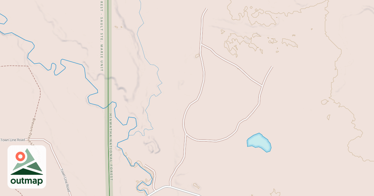 Map of FIBORN SPUR D