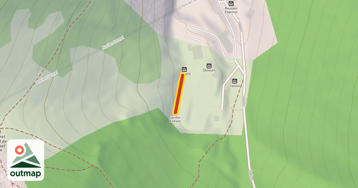 Map of Jardin Enfant