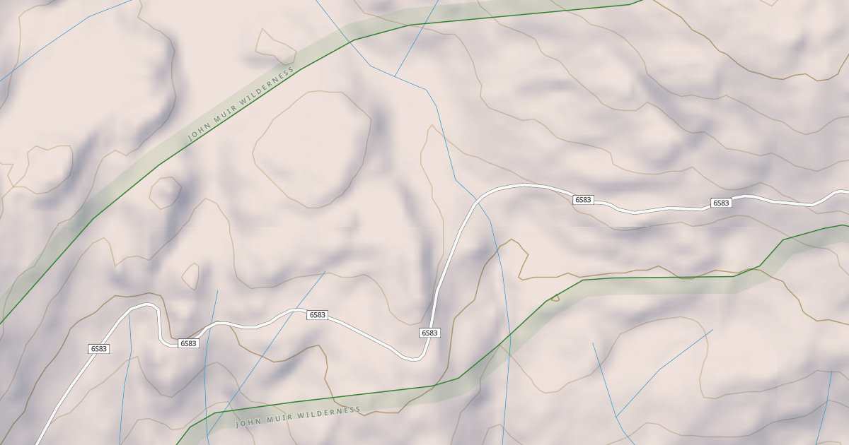 Map preview of Bear Diversion Ohv Route T3