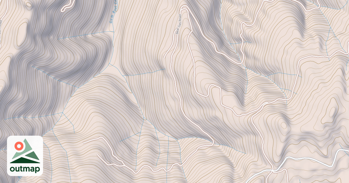 Map of BEAR GAS