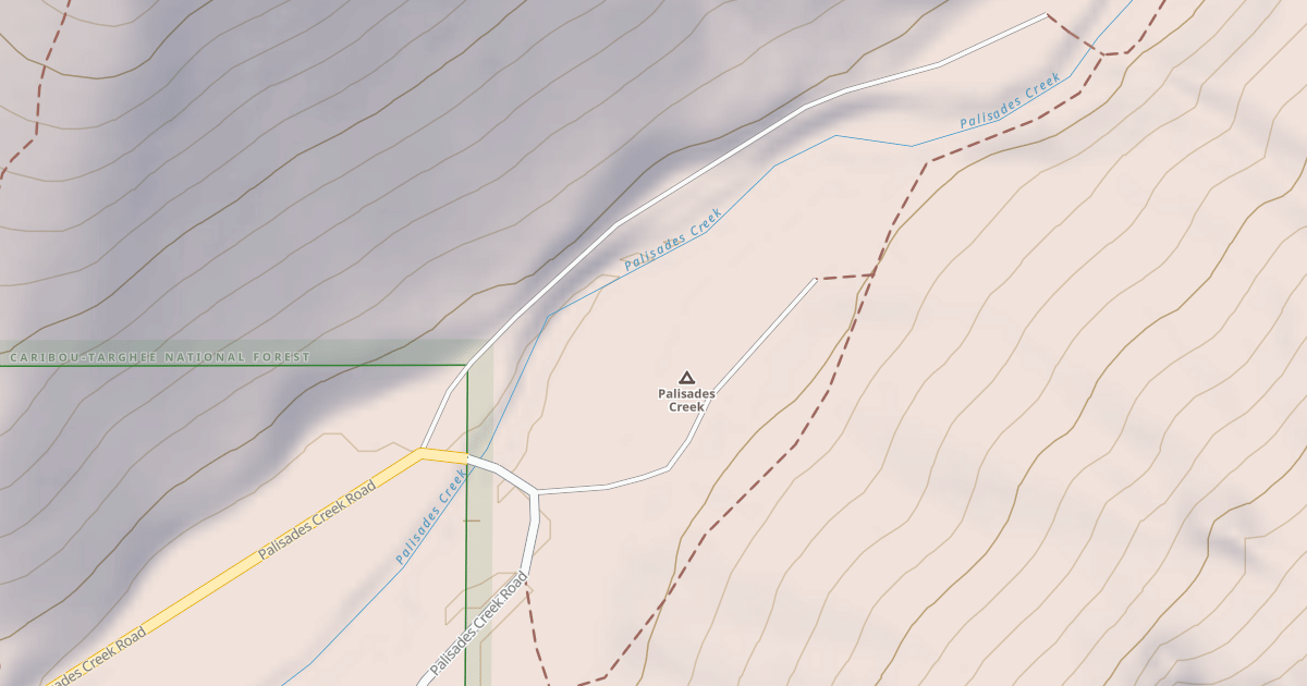 Map preview of PALISADES CG