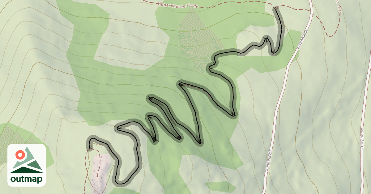 Map of Upper Mother Lode