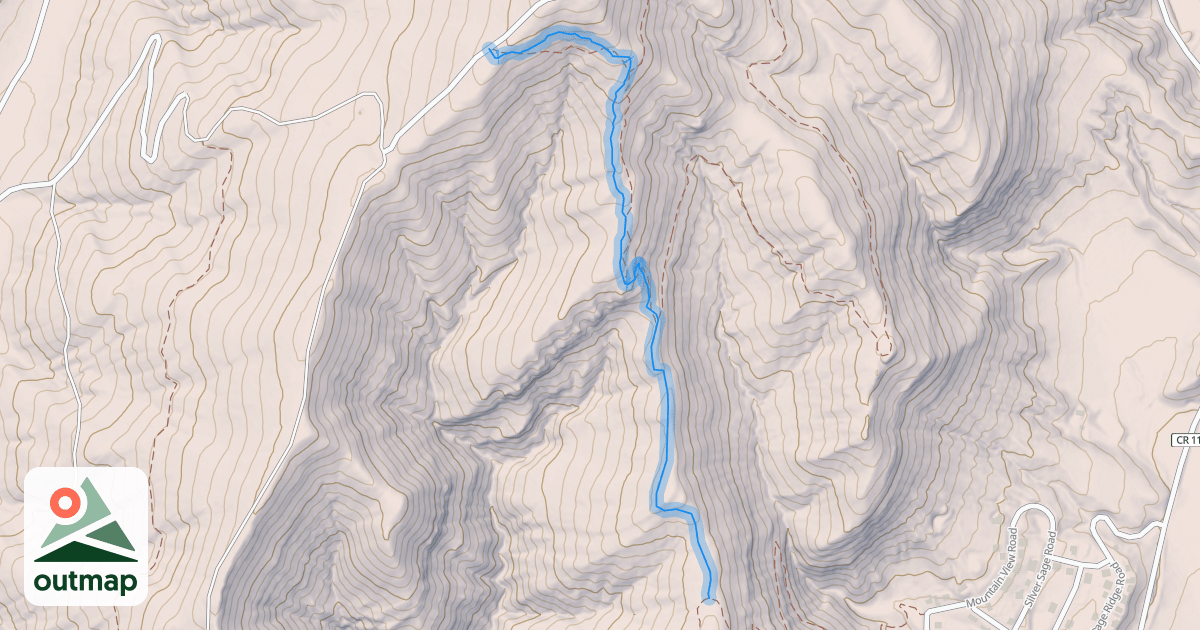 Map of East Ridge