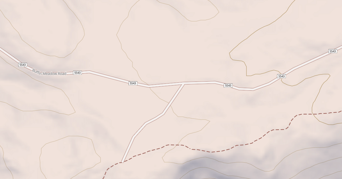 Map preview of BUFFIN MDW ROAD T6