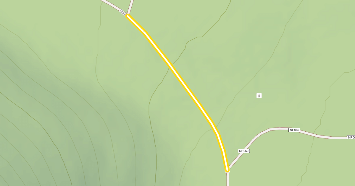 Map preview of Forest Road 4615