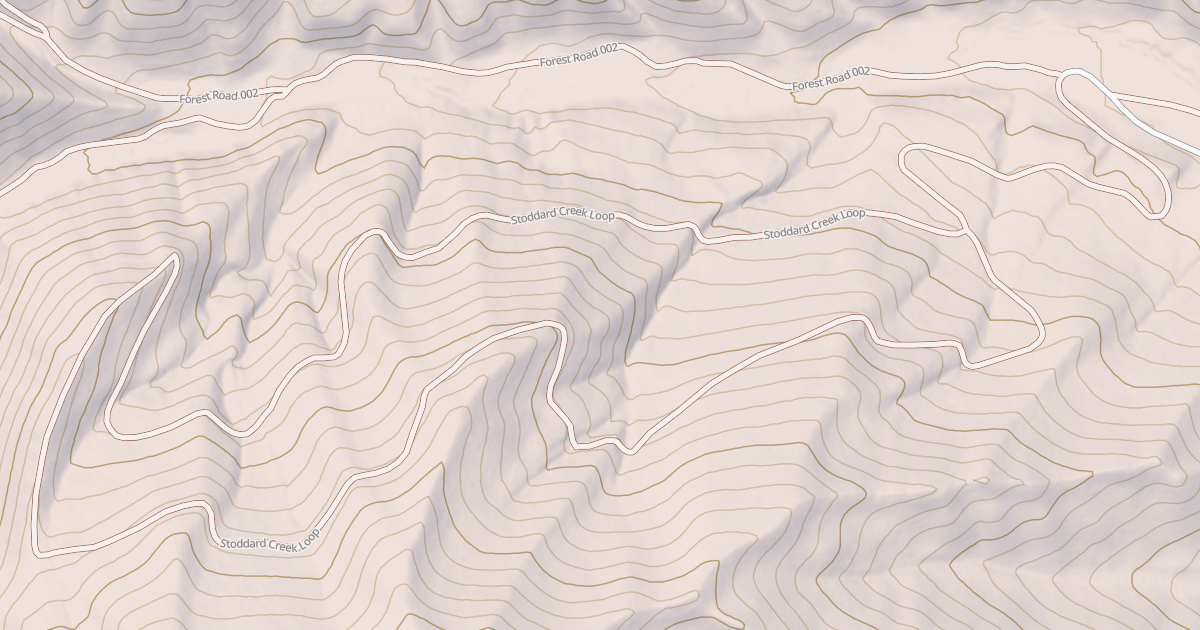Map preview of STODDARD CR LOOP