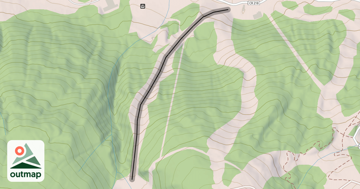 Map of Go Devil Lower