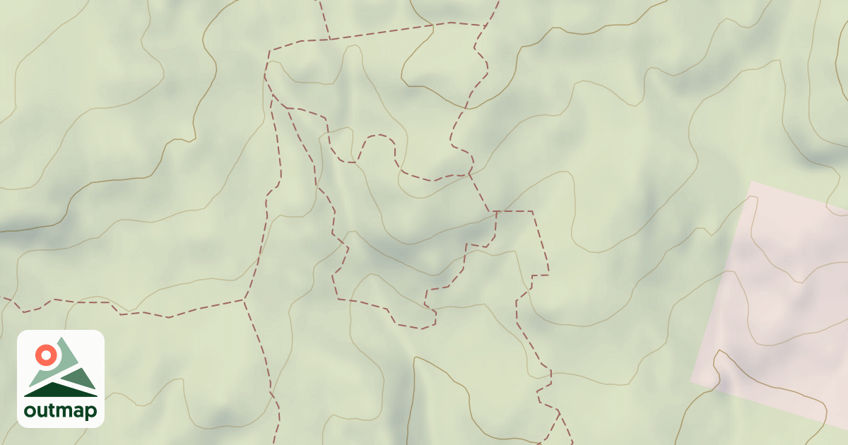 Map of 1 - East Fork Loop Trail
