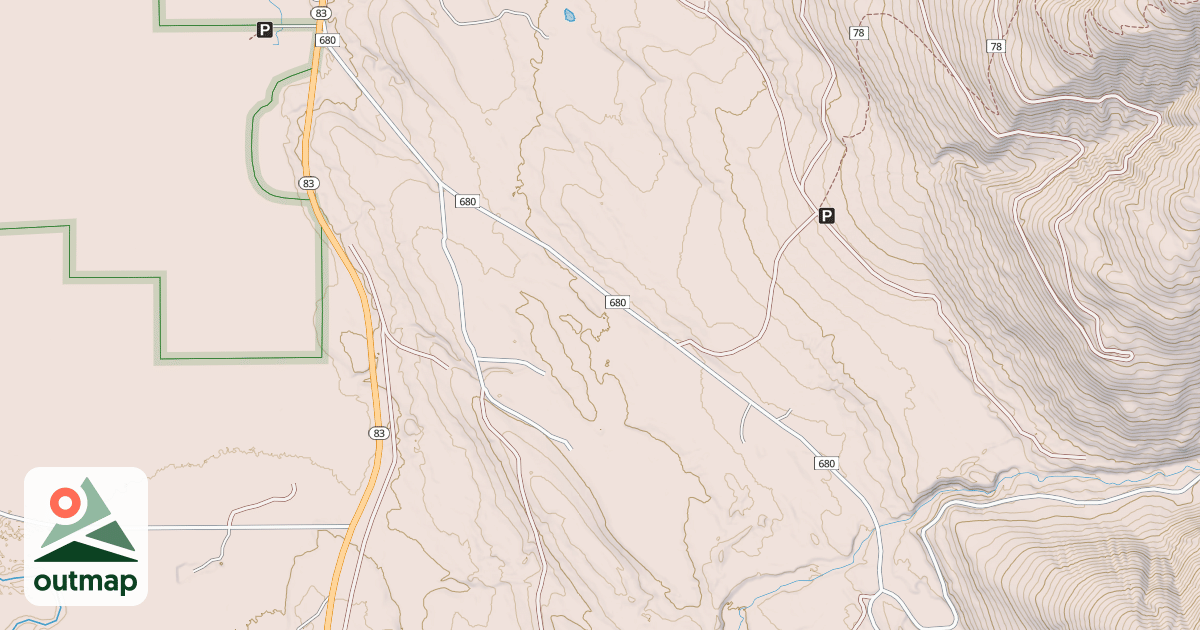 Map of SOUTH LOST