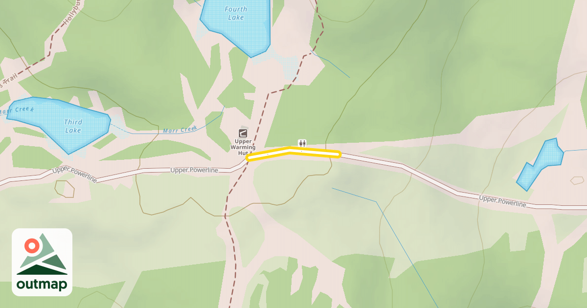 Map of Upper Powerline
