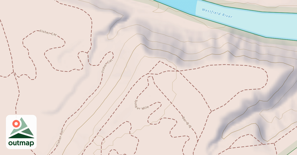 Map of Yellow Trail