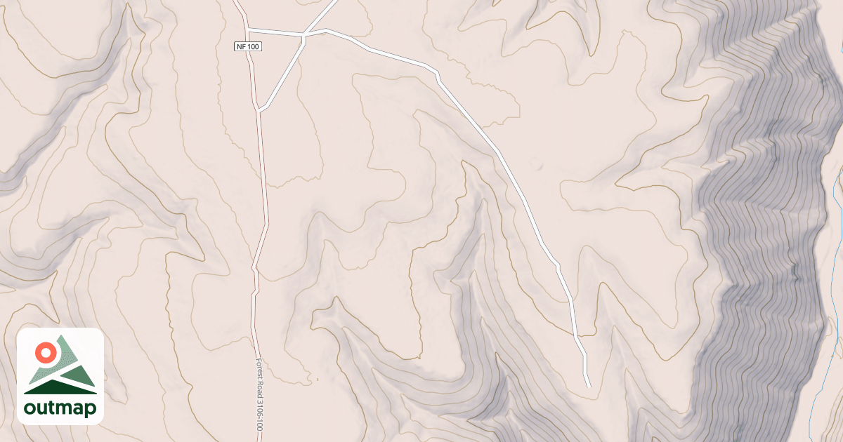 Map of USFS National Forest System Roads {D70A8B3F-FB14-4526-9147-7A6E4195C0B4}