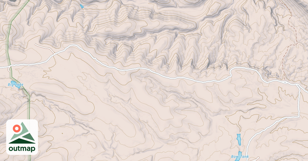Map of BIG LAKE