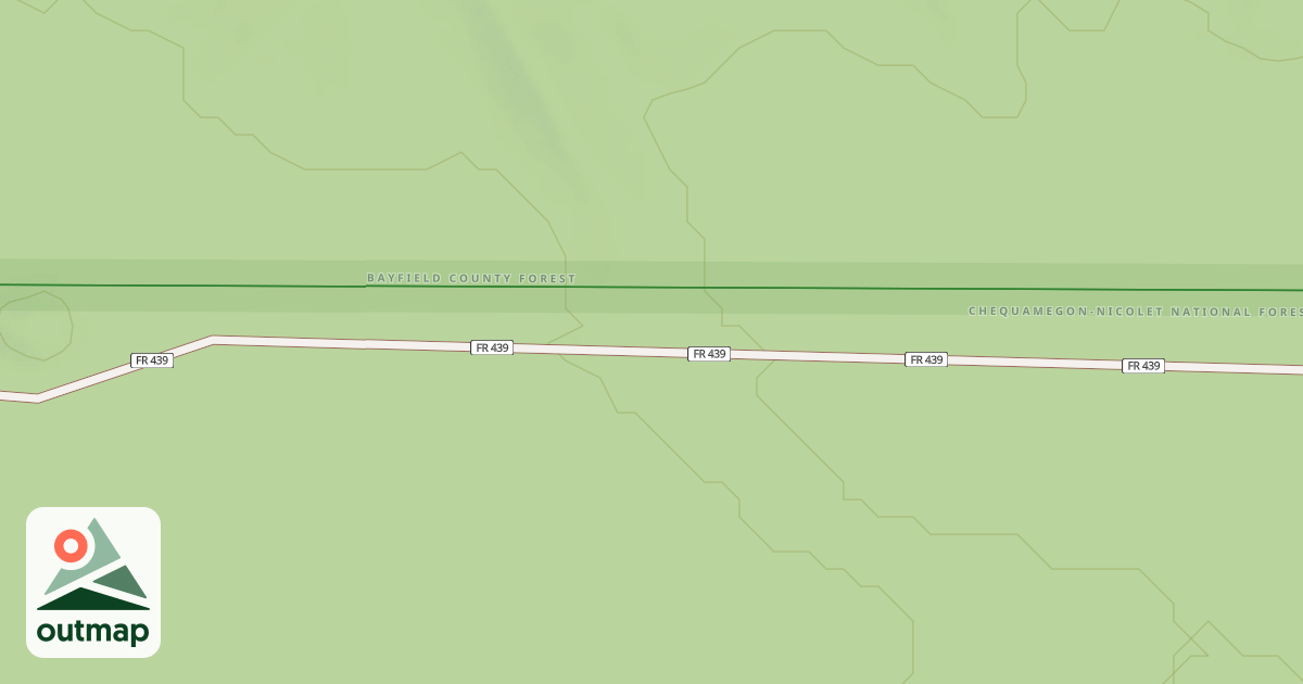 Map of FR 439D