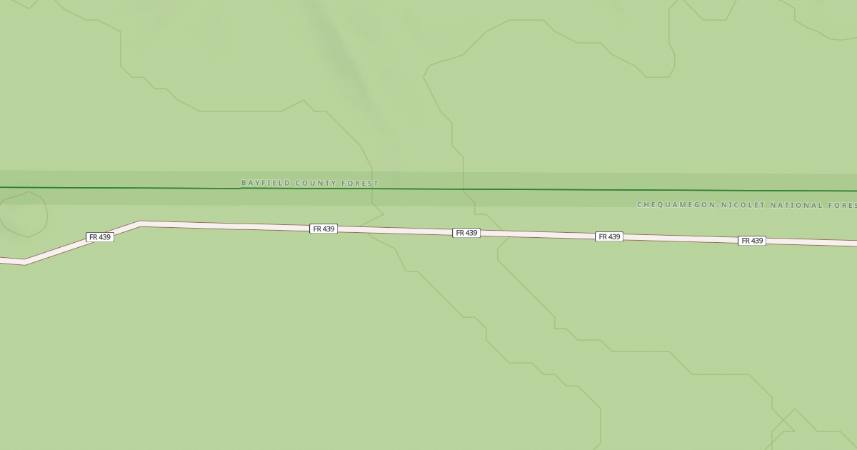 Map preview of FR 439D