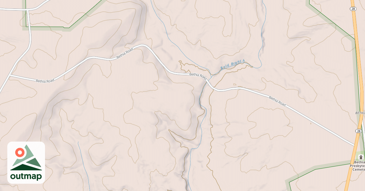 Map of BETHIA
