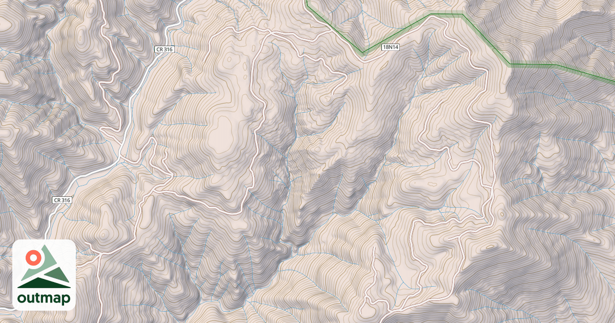 Map of BAKER-MONKEY