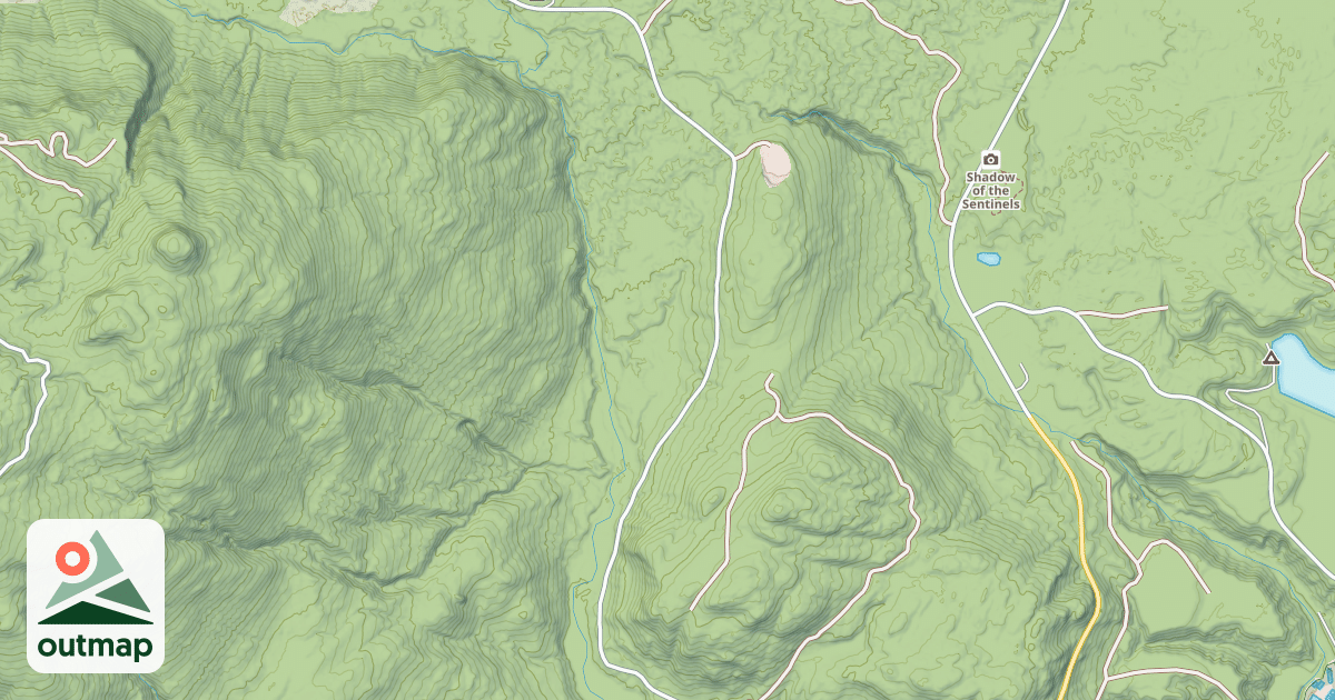 Map of Loomis-Nooksack Snowmobile 12