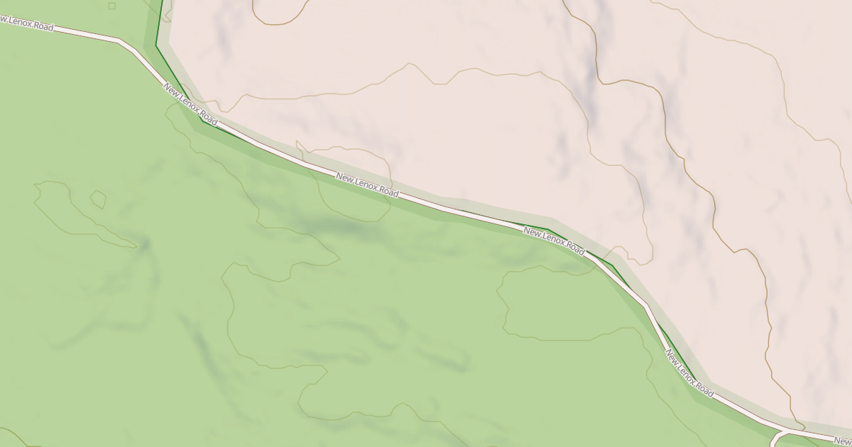 Map preview of New Lenox Road