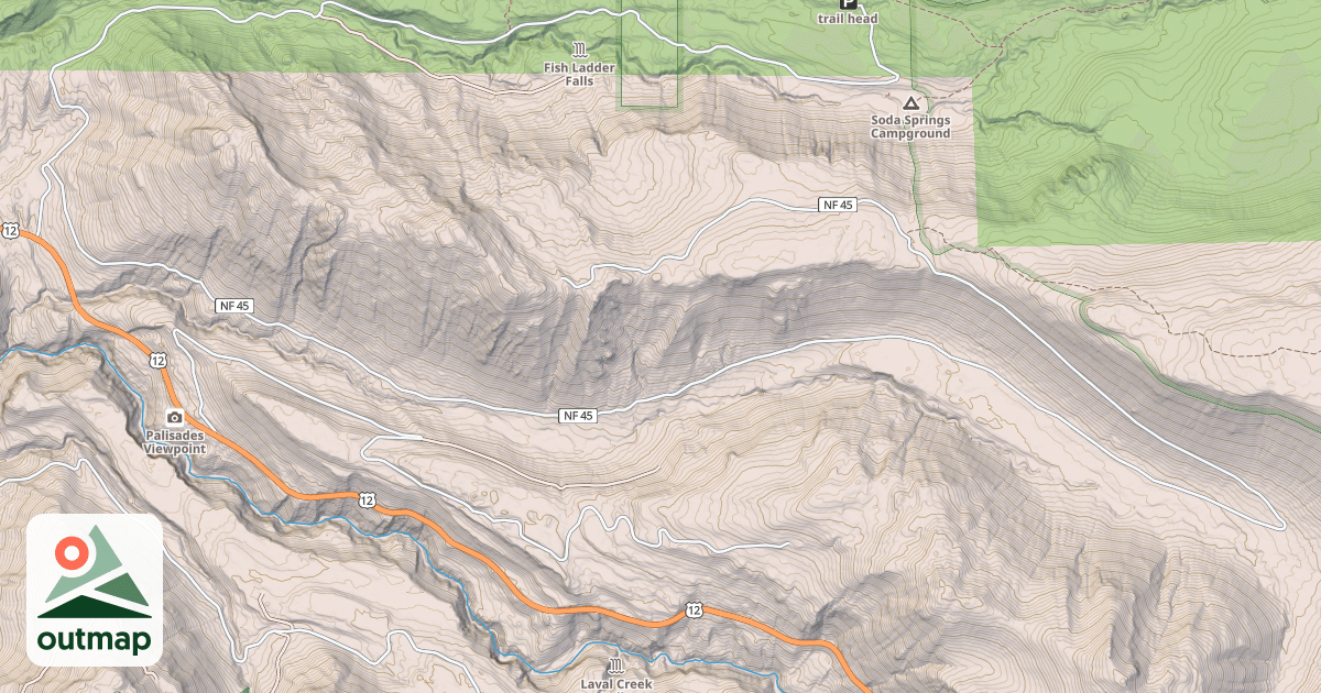 Map of CORTRIGHT CREEK