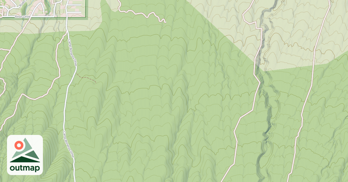 Map of ARROWLEAF TRAIL