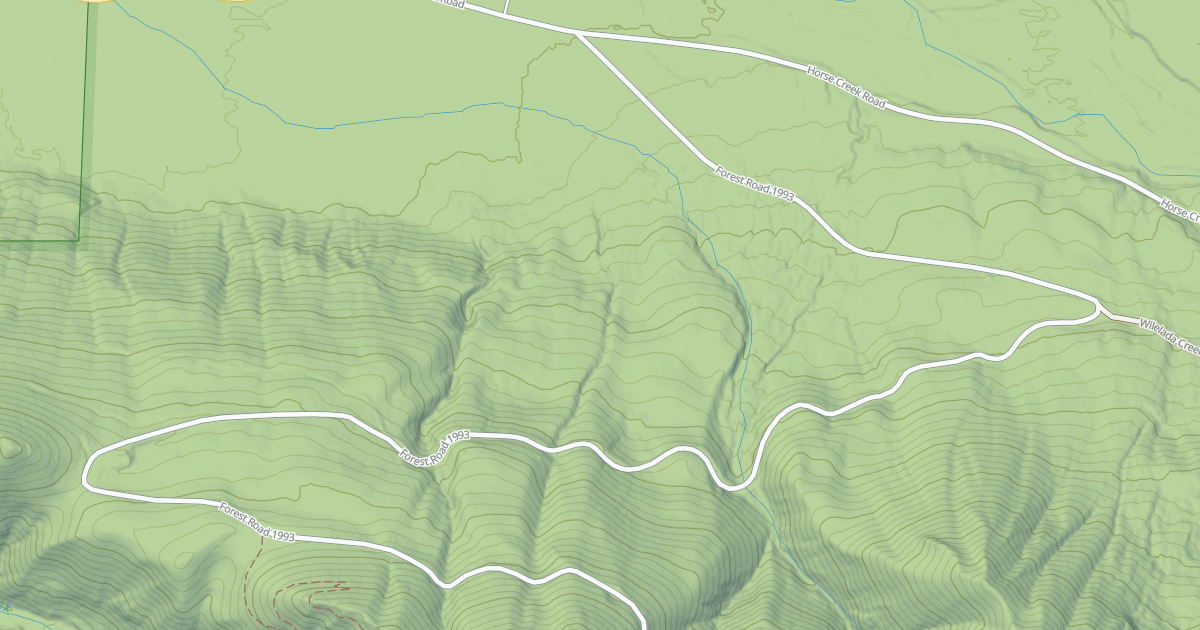 Map preview of EAST FORK & WAPITI