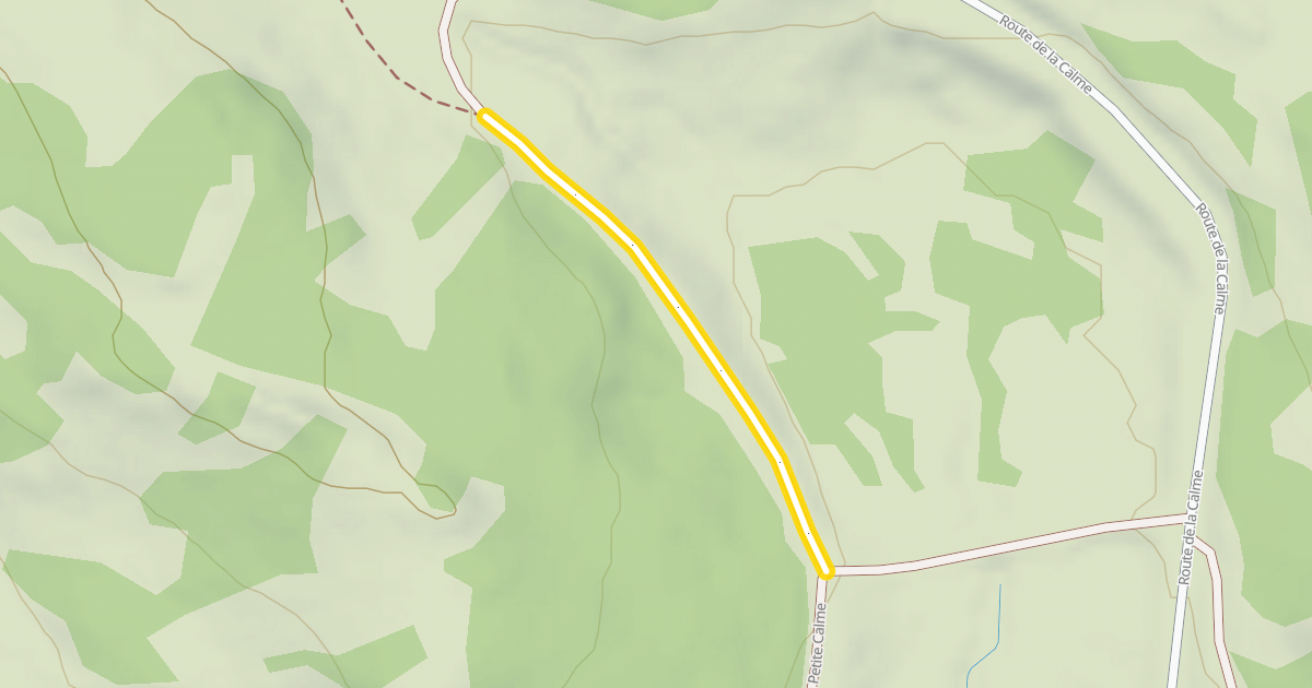 Map preview of La Petite Calme
