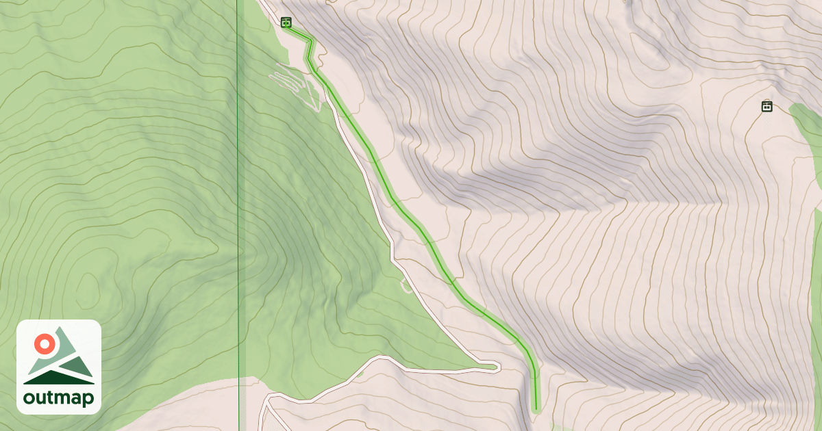 Map of Colter's Escape