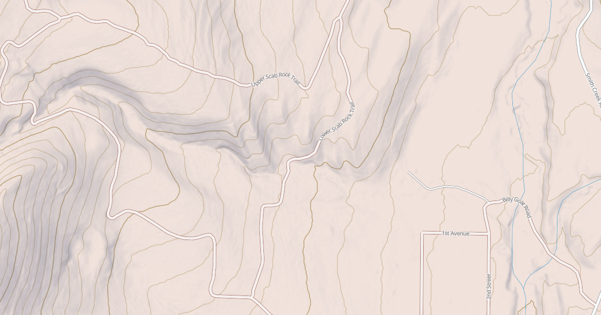 Map preview of Lower Scab Rock